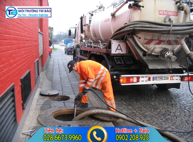 Thợ thông cống nghẹt quận 12 có quy trình xử lý an toàn