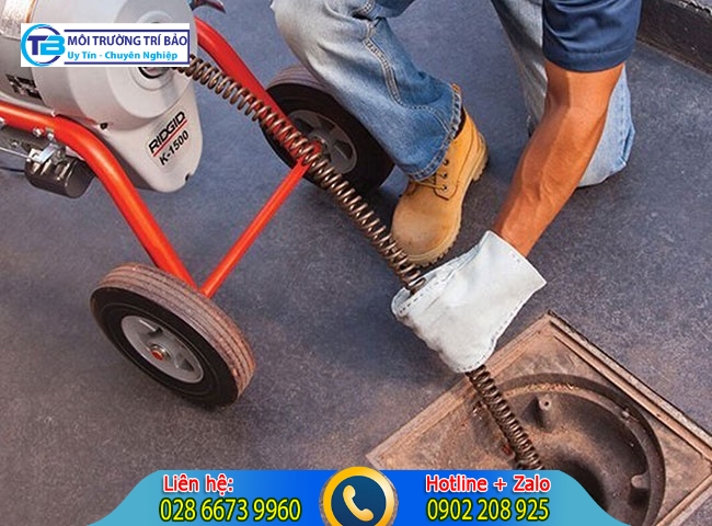 Đơn vị thông cống nghẹt quận 12 có đội ngũ nhân viên lành nghề