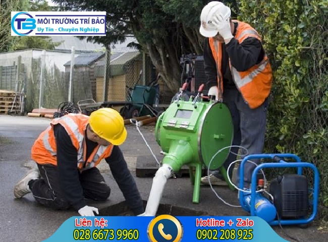 Thông cống nghẹt quận Tân Phú giá rẻ có thời gian bảo hành
